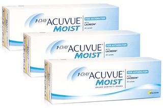 1-DAY Acuvue Moist for Astigmatism (90 φακοί)