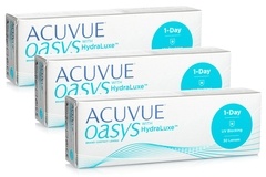 Acuvue Oasys 1-Day with HydraLuxe (90 φακοί)