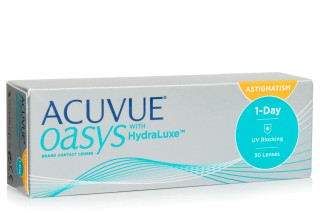 Acuvue Oasys 1-Day with HydraLuxe for Astigmatism (30 φακοί)