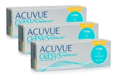 Acuvue Oasys 1-Day with HydraLuxe for Astigmatism (90 φακοί)