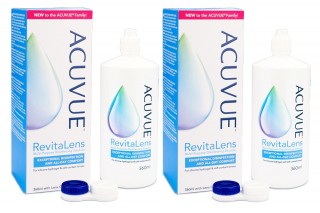 Acuvue RevitaLens 2 x 360 ml with cases