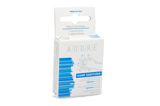 Adore Hand Sanitizer 7 x 1 ml - τζελ καθαρισμού για τα χέρια (bonus)