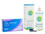 Air Optix Aqua Multifocal (6 φακοί) + Solunate Multi-Purpose 400 ml με θήκη 16209