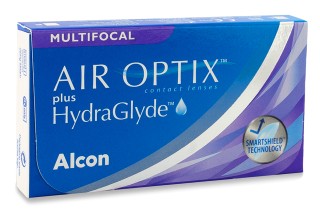 Air Optix Plus Hydraglyde Multifocal (3 φακοί)