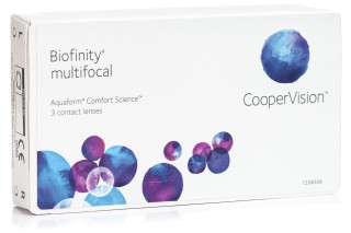 Biofinity Multifocal (3 φακοί)