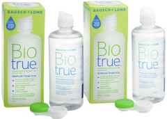 Biotrue Multi-Purpose 2 x 300 ml με θήκες