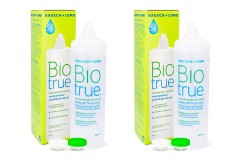 Biotrue Multi-Purpose 2 x 480 ml με θήκες