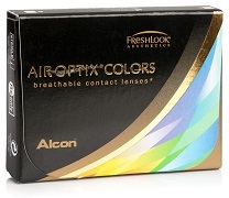 Coloured Air Optix Colors contact lenses in three new shades
