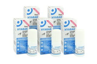 Hyabak 0.15% με υαλουρονικό 10 ml - 5 τεμ