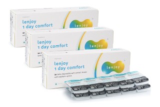 Lenjoy 1 Day Comfort (90 φακοί) + 10 δωρεάν φακοί
