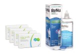 Lenjoy Monthly Comfort (12 φακοί) + ReNu MultiPlus 360 ml με θήκη 27818