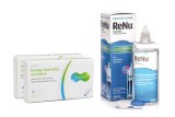 Lenjoy Monthly Comfort (6 φακοί) + ReNu MultiPlus 360 ml με θήκη 27814