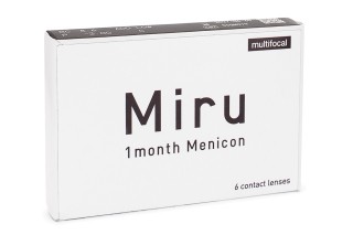 Miru 1 month Multifocal - Πολυεστιακοί - (6 φακοί)