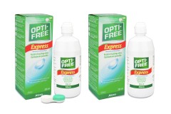 OPTI-FREE Express 2 x 355 ml με θήκες