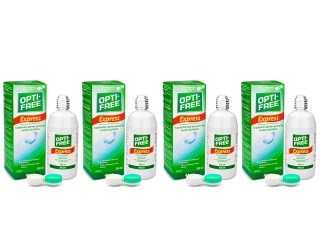 OPTI-FREE Express 4 x 355 ml με θήκες
