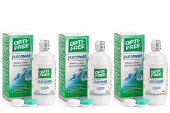 OPTI-FREE PureMoist 3 x 300 ml με θήκες