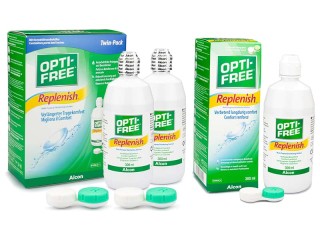 OPTI-FREE RepleniSH 3 x 300 ml με θήκες