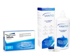 SofLens 59 (6 φακοί) + Vantio Multi-Purpose 360 ml με θήκη