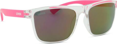 Uvex Rookie Clear Pink/Mir. Pink S5330779316 (για ηλικία 6 - 10 ετών)